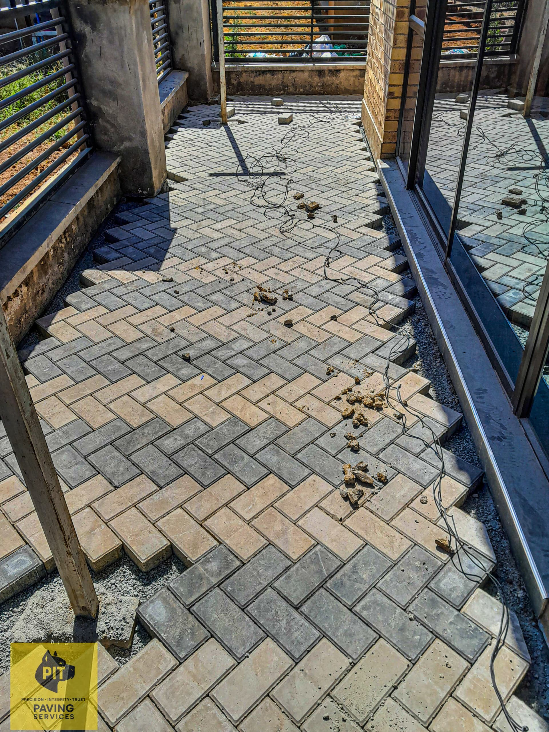 Commercial paving in Zimbabwe
